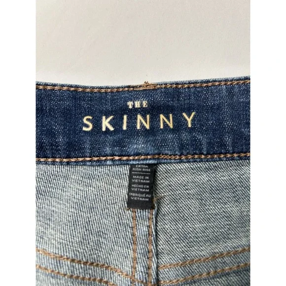 White House Black Market Blue Skinny Jeans - Picture 5 of 11